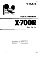Teac X-700R-Service-Manual 